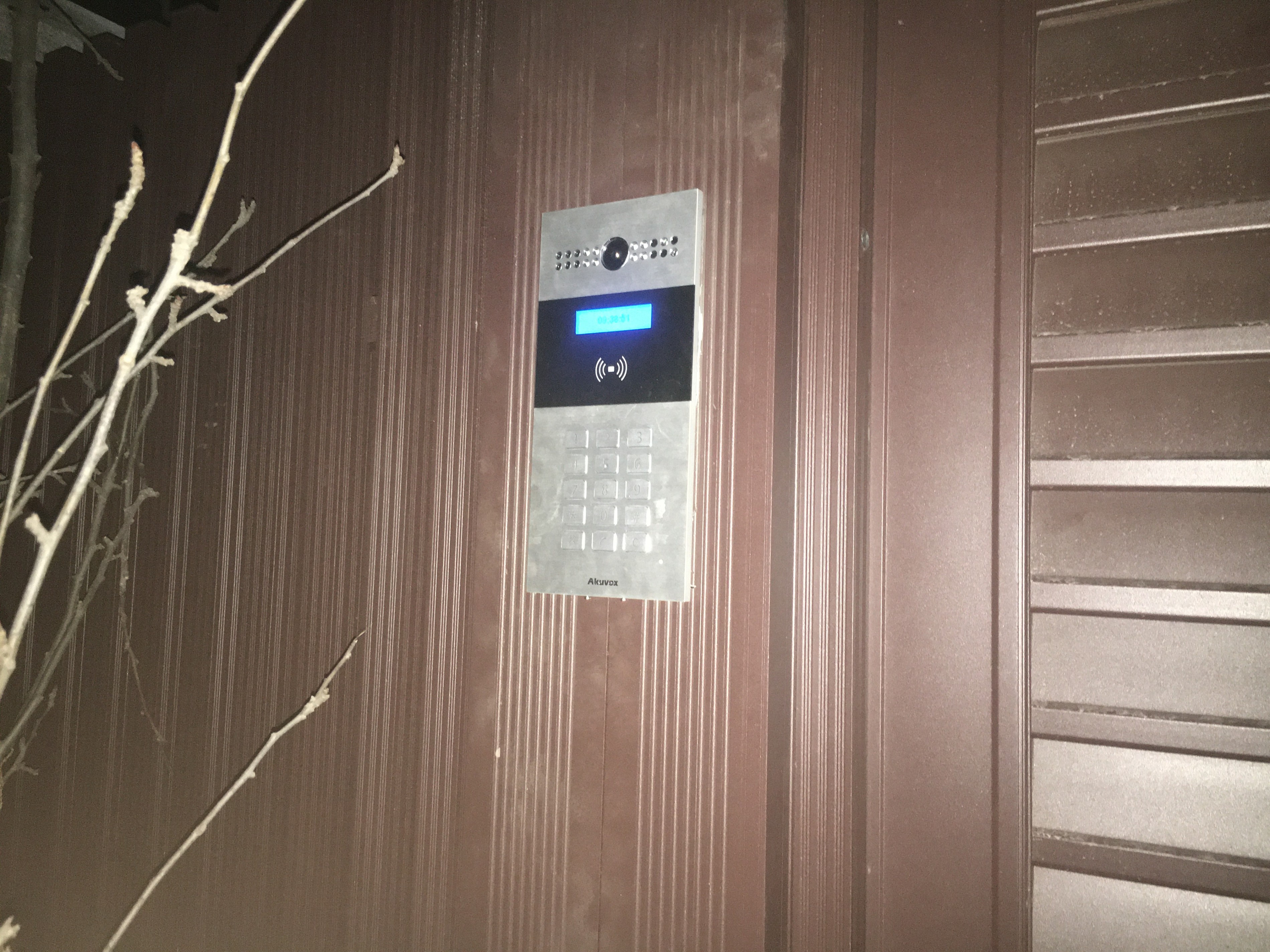 北京鴻華高爾夫莊園樓宇對講系統安裝